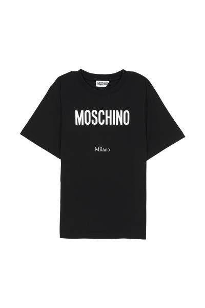 모스키노키즈(MOSCHINO KIDS) 반팔티셔츠 H6M05G LAA23 60100