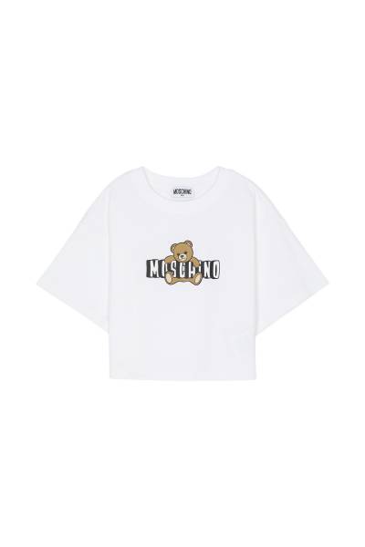 모스키노키즈(MOSCHINO KIDS) 반팔티셔츠 HDM072 LBA00 10101