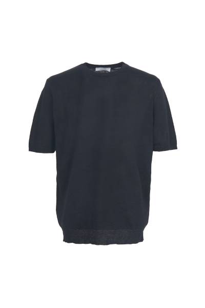 라르디니(LARDINI) 남성 반팔 니트 PALMMC76 PA66022 999