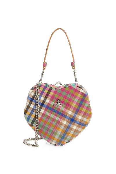 비비안웨스트우드(VIVIENNE WESTWOOD) 벨 하트 프레임 펄스 여성 체인 크로스백 4B01000CW W01CV O215