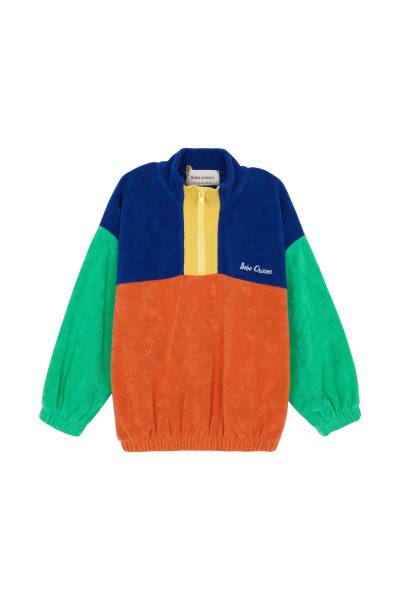 보보쇼즈(BOBO CHOSES) 키즈 반집업 맨투맨 B126AC050