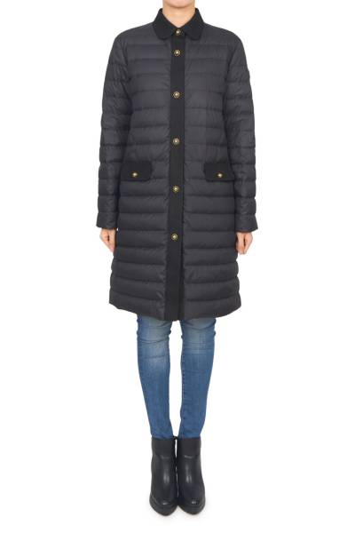 몽클레어(MONCLER) 주주롱 여성 패딩 코트 1C00010 54AQE 999 L1093