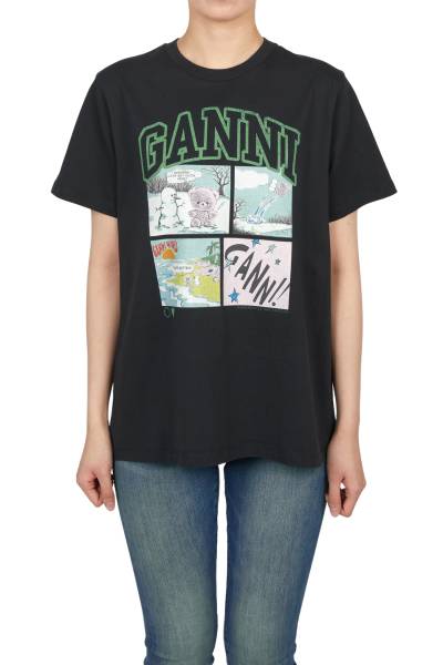 가니(GANNI) 반팔티셔츠 A1050070 252