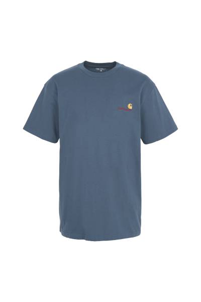 칼하트윕(CARHARTT WIP) 아메리칸 스크립트 남성 반팔티셔츠 I029956 3GBXX