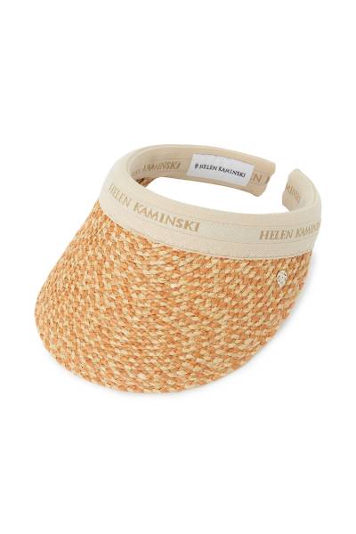 헬렌카민스키(HELEN KAMINSKI) 비앙카 10 여성 바이저 HAT52491 SALMON MELANGE NATURAL