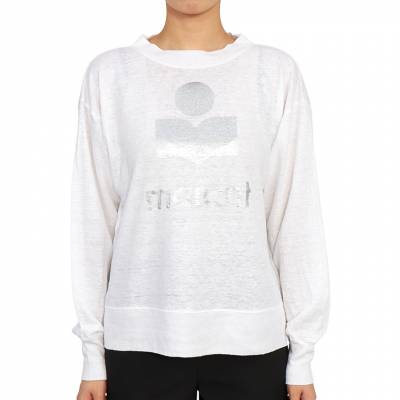 이자벨마랑(ISABEL MARANT) 스크래치 클로위아 여성 린넨 긴팔티셔츠 TS0005FA A1N10E 20WH SB_TS0005FA A1N10E 20WH_099