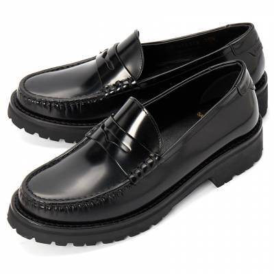 생로랑(SAINT LAURENT PARIS) 스크래치 모노그램 페니 여성 로퍼 716556 AO9VV 1000 SB_716556 AO9VV 1000_037