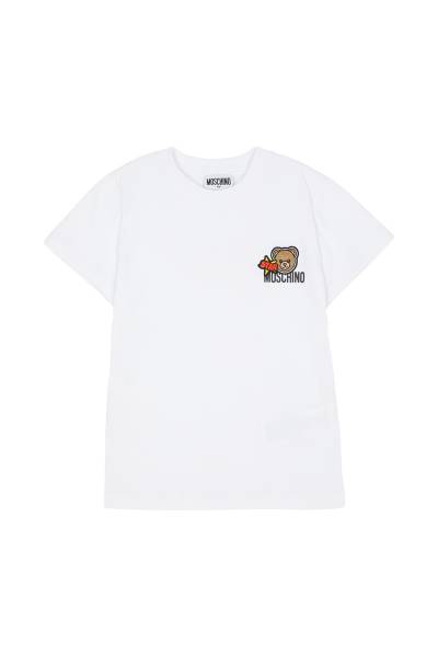 모스키노키즈(MOSCHINO KIDS) 반팔 티셔츠 (성인착용가능) HTM058 LAA24 10101