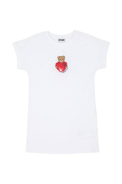 모스키노키즈(MOSCHINO KIDS) 반팔 원피스 (성인착용가능) HAV0EA LDA25 10101