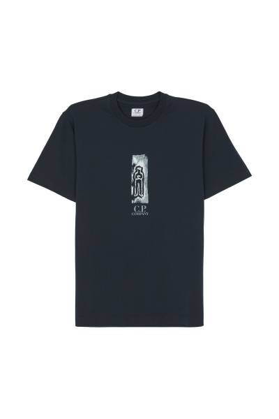 씨피컴퍼니키즈(CP COMPANY KIDS) 반팔 티셔츠 (성인착용가능) C7M00L LAA17 41150