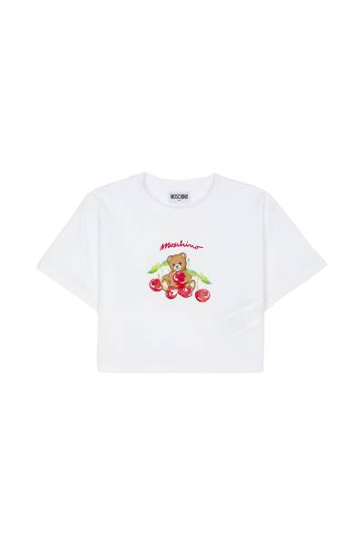 모스키노키즈(MOSCHINO KIDS) 반팔 티셔츠 (성인착용가능) HDM075 LAA02 10101
