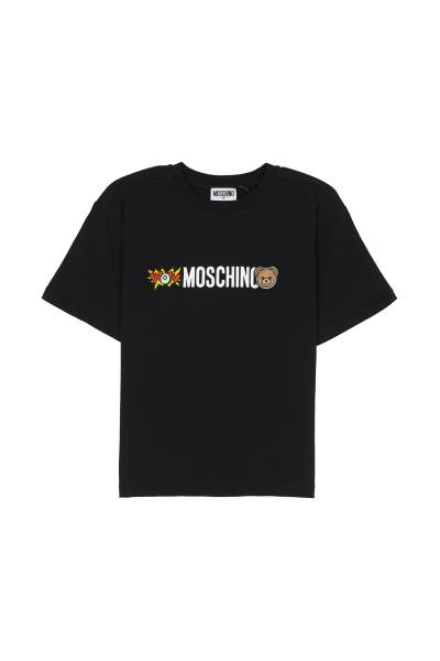 모스키노키즈(MOSCHINO KIDS) 반팔 티셔츠 (성인착용가능) HUM05Q LAA24 60100