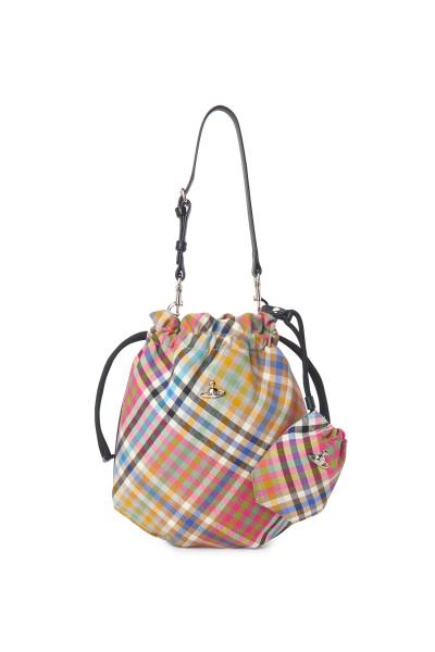 비비안웨스트우드(VIVIENNE WESTWOOD) 드로스트링 여성 숄더백 57010007U W01CV O215