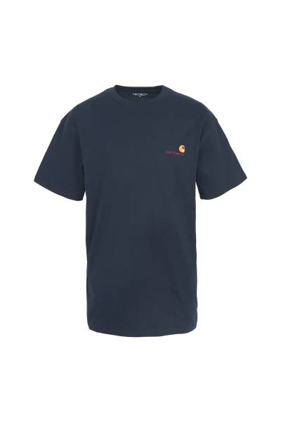 칼하트윕(CARHARTT WIP) 아메리칸 스크립트 남성 반팔티셔츠 I029956 J0XX