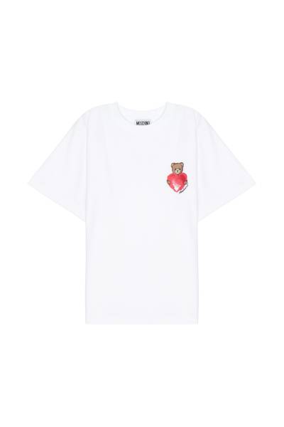 모스키노키즈(MOSCHINO KIDS) 반팔티셔츠 (성인착용가능) HDM076 LBA00 10101