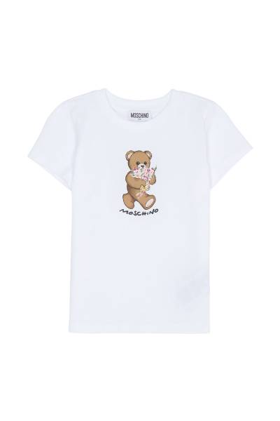 모스키노키즈(MOSCHINO KIDS) 반팔 티셔츠 (성인착용가능) HGM06K LAA02 10101