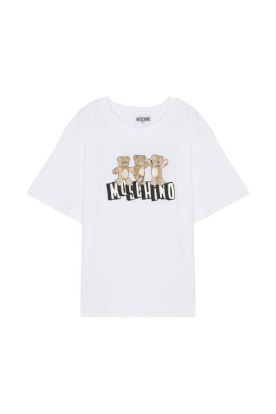 모스키노키즈(MOSCHINO KIDS) 반팔티셔츠 (성인착용가능) HUM05P LAA23 10101