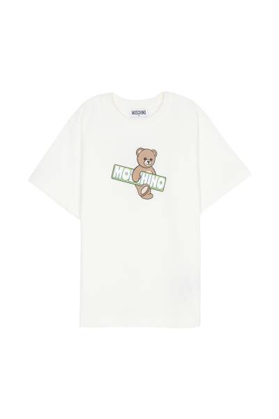 모스키노키즈(MOSCHINO KIDS) 반팔티셔츠 (성인착용가능) HYM03S LFA07 10063