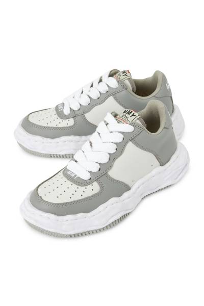 메종미하라야스히로(MAISON MIHARA YASUHIRO) 웨인 오리지널 솔 스니커즈 (남여공용) A08FW706 GRY WHT