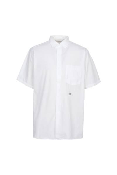 나나미카(NANAMICA) 반팔 셔츠 (남여공용) S26SG088E OFF WHITE