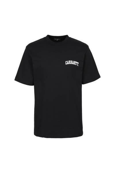 칼하트윕(CARHARTT WIP) 유니버시티 스크립트 남성 반팔티셔츠 I036110 0D2XX