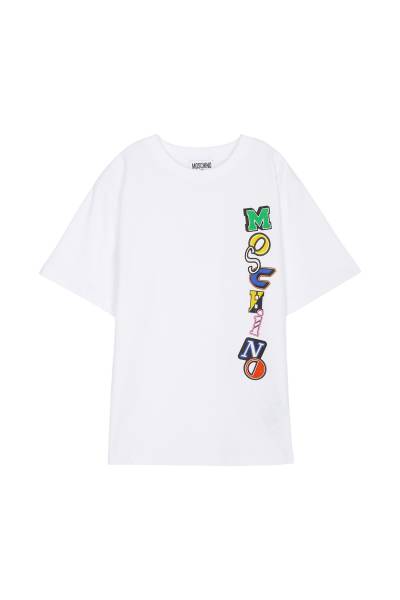 모스키노키즈(MOSCHINO KIDS) 반팔티셔츠 (성인착용가능) HYM05G LAA02 10101