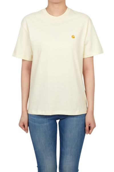 칼하트윕(CARHARTT WIP) 체이스 여성 반팔티셔츠 I033045 3LQXX