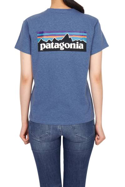 파타고니아(PATAGONIA) P-6 리스판서빌리 여성 반팔티셔츠 37567 SHRB