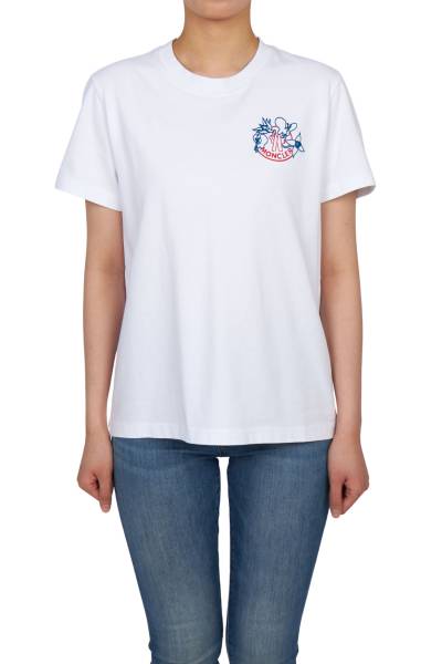 몽클레어(MONCLER) 여성 반팔티셔츠 8C00056 89AUG 00A 8C00056 89AUG 00A L1093