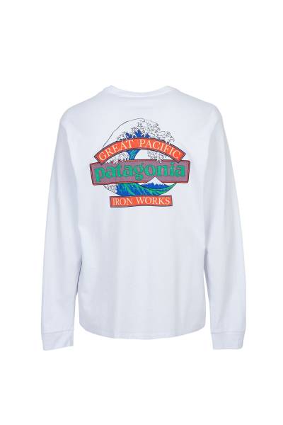 파타고니아(PATAGONIA) 그레이트 웨이브즈 리스판서빌리 남성 긴팔티셔츠 37876 WHI