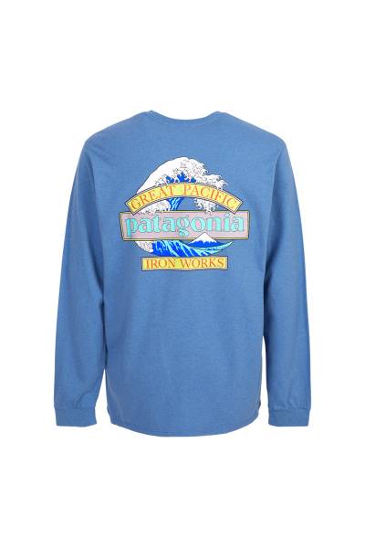 파타고니아(PATAGONIA) 그레이트 웨이브즈 리스판서빌리 남성 긴팔티셔츠 37876 SHRB