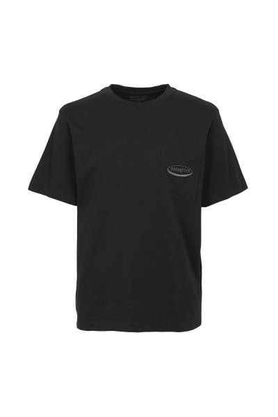 파타고니아(PATAGONIA) 95 오벌 포켓 남성 반팔티셔츠 37880 BLK