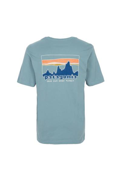 파타고니아(PATAGONIA) 73 스카이라인 남성 반팔티셔츠 37841 BLSG