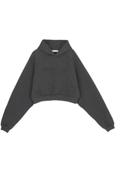 피어오브갓(FEAR OF GOD) 에센셜 여성 기모 후드티 192HO257821FW CHARCOAL HEATER