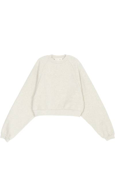 피어오브갓(FEAR OF GOD) 에센셜 여성 기모 맨투맨 192HO257832FW OATMEAL HEATHER