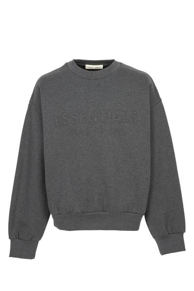 피어오브갓(FEAR OF GOD) 에센셜 남성 기모 맨투맨 192HO256551F CHARCOAL HEATHER