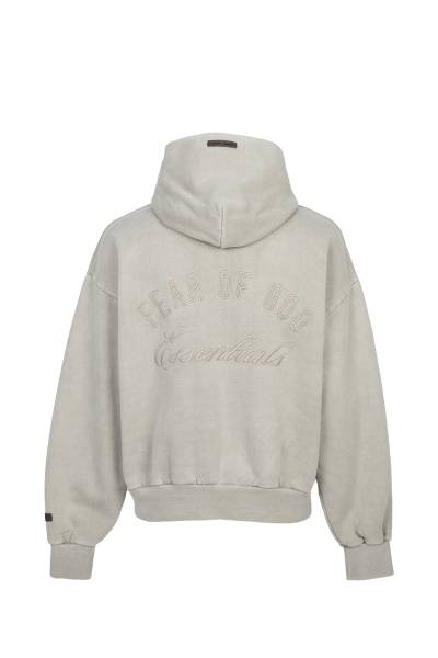 피어오브갓(FEAR OF GOD) 에센셜 남성 기모 후드 집업 192HO254781F SMOKE GREY