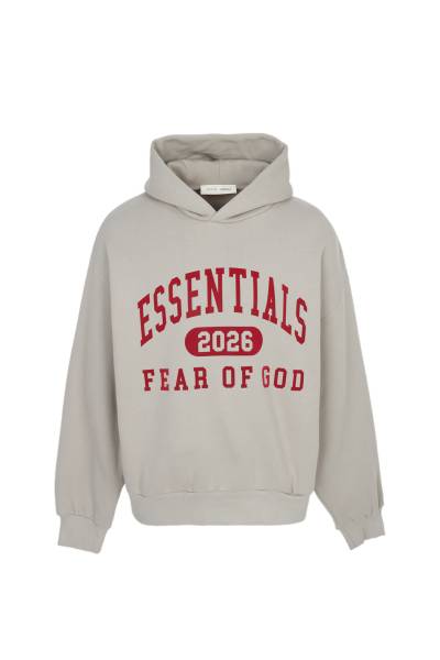 피어오브갓(FEAR OF GOD) 에센셜 남성 기모 후드티 192HO256862F SMOKE GREY