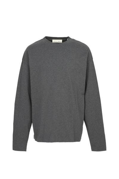 피어오브갓(FEAR OF GOD) 에센셜 남성 긴팔티셔츠 125HO254201F CHARCOAL HEATHER