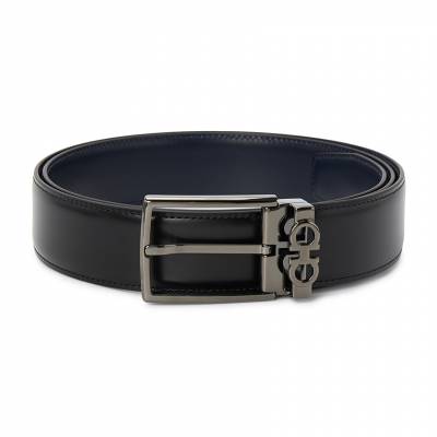 페라가모(FERRAGAMO) 스크래치 간치니 남성 양면 벨트 67 A037 055 0776302 (프리컷팅) SC_67 A037 055 0776302_063