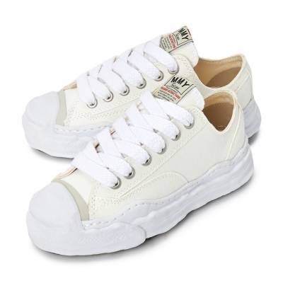 메종미하라야스히로(MAISON MIHARA YASUHIRO) 스크래치 행크 오리지널 솔 스니커즈 A05FW702 WHITE (남여공용) SS_A05FW702 WHITE_002