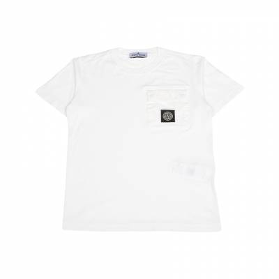 스톤아일랜드키즈(STONE ISLAND KIDS) 스크래치 반팔티셔츠 801620247 V0001 10A12A (성인착용가능) SA_801620247 V0001 10A12A_058