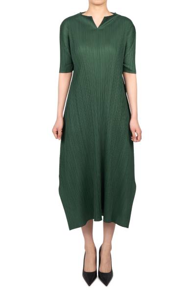 플리츠플리즈 이세이미야케(PLEATS PLEASE ISSEY MIYAKE) 플리츠플리즈 여성 반팔 롱 원피스 PP66 JH136 67