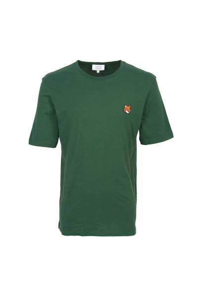 메종키츠네(MAISON KITSUNE) 폭스헤드 남성 반팔티셔츠 PM00107KJ7026 P399