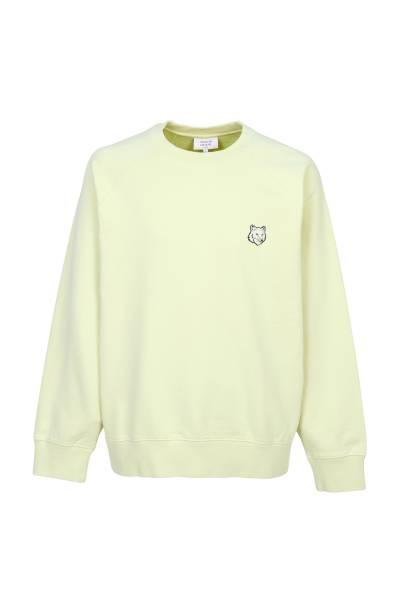 메종키츠네(MAISON KITSUNE) 폭스헤드 남성 맨투맨 PM00306KM0340 0479