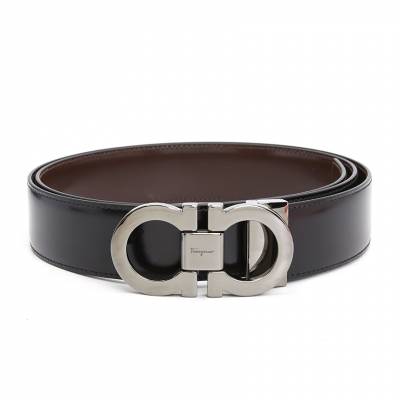 페라가모(FERRAGAMO) 스크래치 간치니 남성 양면 벨트 67 9535 001 0644557 (프리컷팅) SA_67 9535 001 0644557_027