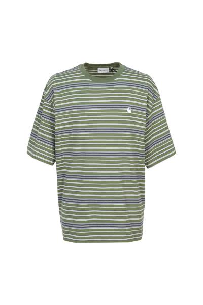 칼하트윕(CARHARTT WIP) 제인 스트라이프 남성 반팔티셔츠 I036186 3L1XX