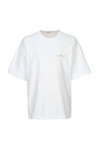 칼하트윕(CARHARTT WIP) 윕 라벨 남성 반팔티셔츠 I036180 02XX