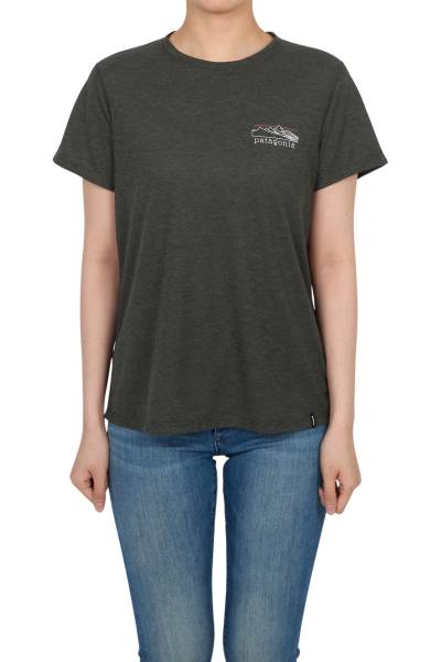 파타고니아(PATAGONIA) 캐필린 스트라타피크스 여성 반팔티셔츠 23726 INBK