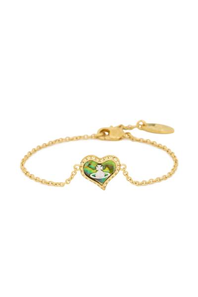 비비안웨스트우드(VIVIENNE WESTWOOD) 페트라 여성 체인 팔찌 61020060 02R992